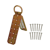 FallTech 7410M Hinged Reusable Anchor for Steel Deck and Metal Roofing